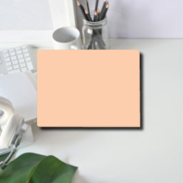 Trendy Color Peach Fuzz Solid Color | elegant Post-it Klebezettel