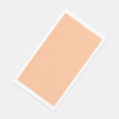 Trendy Color Peach Fuzz Solid Color | elegant Serviette (Ecke)