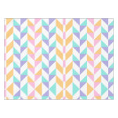 Trendy Colorful Geometric Shapes – Modern Style   Tischdecke (Vorderseite (Horizontal))