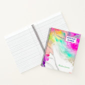 Trendy Colorful GlitterDankbarkeit Journal for Wom Notizblock (Innenseite)