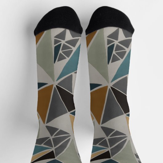 Trendy Colorful Patterned Socks Socken (Oben)