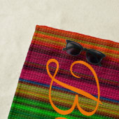 Trendy Colors Beach Handtuch (Beispiel)