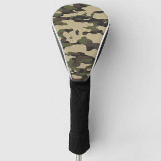 Trendy Colors Camouflage Abstraktes Muster Golf Headcover