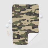 Trendy Colors Camouflage Abstraktes Muster Golfhandtuch (Insitu)