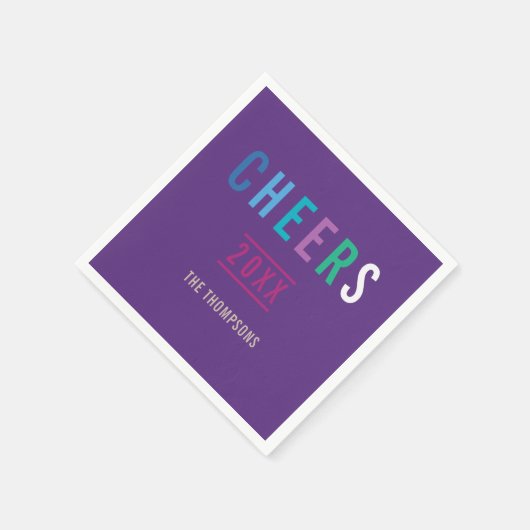 Trendy Colorways - Urlaub 2018 Serviette (Ecke)