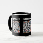 Trendy Connections NYT Design Black Tasse (Vorderseite Links)