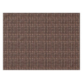 Trendy Contemporary Heart Pattern Weihnachten Tischdecke (Vorderseite (Horizontal))