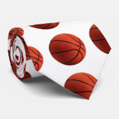 Trendy Cool Basketball Krawatte (Gerollt)
