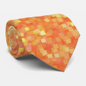 Trendy Cool Chic Einzigartige Abstrakte Muster Krawatte (Gerollt)
