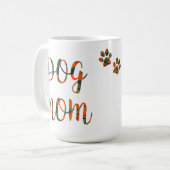 Trendy Cool Dog Mama Kaffeetasse (Vorderseite Links)