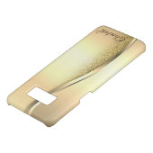 Trendy Cool Gold Glitzer - Personalisiert Case-Mate Samsung Galaxy Hülle (Unterseite)