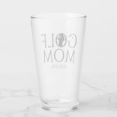 Trendy Cool "GOLF MAMA" Pint Glas (Rückseite)