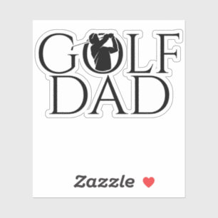 Trendy Cool "GOLF VATER", kundenspezifischer Schne Aufkleber
