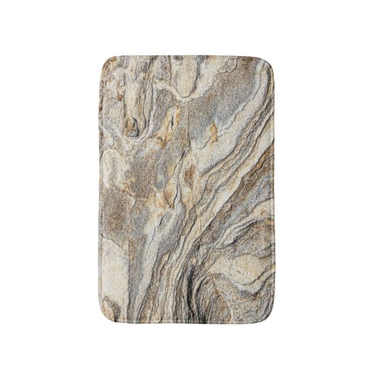 Trendy Cool Marble Pattern Badematte (Vorderseite Vertikal)