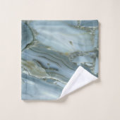 Trendy Cool Marble Pattern Badhandtuch Set (Waschlappen)