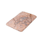 Trendy Cool Marble Stone Texture Badematte (Schrägansicht)