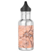 Trendy Cool Marble Stone Texture Edelstahlflasche (Links)