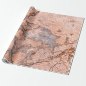 Trendy Cool Marble Stone Texture Geschenkpapier (Ungerollt)