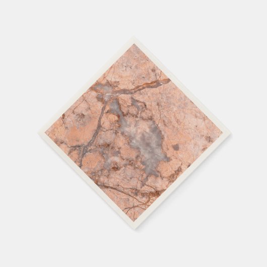 Trendy Cool Marble Stone Texture Serviette (Ecke)