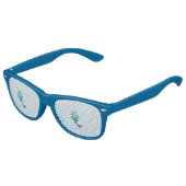 Trendy Cool Mermaid Partybrille (Schrägansicht)