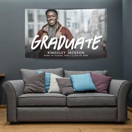 Trendy Cool Modern Urban Graduate Foto Banner