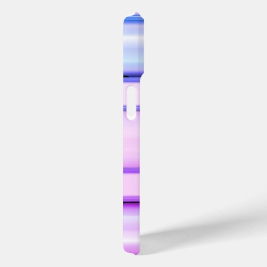 Trendy Cool Streifen Lila Case-Mate iPhone Hülle (Rückseite / Rechts)