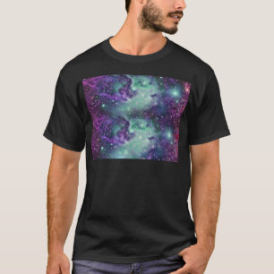 Trendy cooler funkelnd neuer Nebelfleck-Entwurf T-Shirt