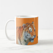 Trendy cooles Tier des sibirischen Tigers Kaffeetasse (Links)