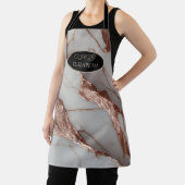 Trendy Copper Glitzer Marmor Schürze (InSitu)