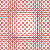 Trendy Coral Diamond Lattice Muster Stoff (Kachel)