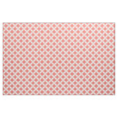 Trendy Coral Diamond Lattice Muster Stoff (Fat Quarter (45,7 x 55,9 cm))