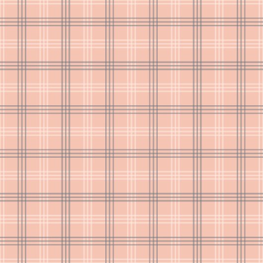 Trendy Coral Napkins Personalized Plaid Table Set Serviette