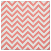 Trendy Coral Zickzack Pattern Stoff (Muster)