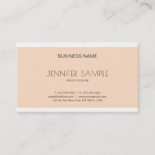 Trendy Creative Sleek Graphic Design Moderner Luxu Visitenkarte