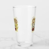 Trendy Cupid Valentinstag Glas (Links)