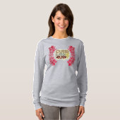 Trendy Cupid Valentinstag Long Sleeve T-Shirt (Vorne ganz)