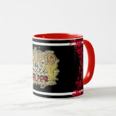 Trendy Cupid Valentinstag Tasse (VorderseiteRechts)