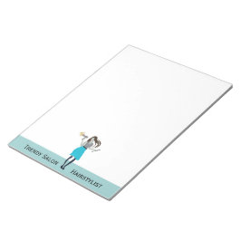 Trendy Curls Beauty Fashion Stylist Notizblock