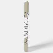 Trendy Custom Floral Daisy - grau, gelb, Leinen Case-Mate iPhone Hülle (Rückseite / Rechts)