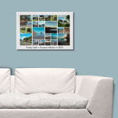 Trendy Custom Instagram Travel Destination Fotos Poster