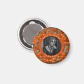 Trendy Custom Lilies Themed Beach Party Magnet (Vorderseite/Rückseite)