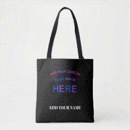 Trendy Customizable Personalisiert Trademark Black Tasche