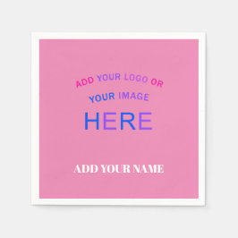 Trendy Customizable Personalisierte Markenzeichen  Serviette