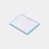 Trendy Cute Pastel Abstract Custom Post-it Klebezettel (angewinkelt)