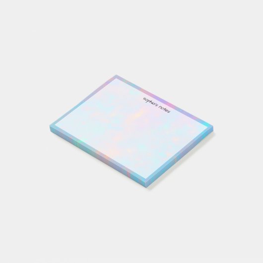 Trendy Cute Pastel Abstract Custom Post-it Klebezettel (angewinkelt)