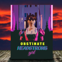 Trendy Cyberpunk Obstinate Headstrong Girl