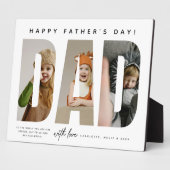 Trendy DAD Custom Photo Collage Fotoplatte (Seite)