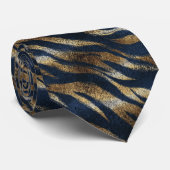 Trendy Dads Fathers Day Gifts Tiger Krawatte (Gerollt)