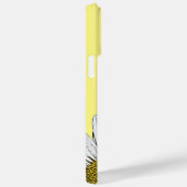 Trendy Daisies Floral Yellow Custom Case-Mate iPhone Hülle (Rückseite / Rechts)