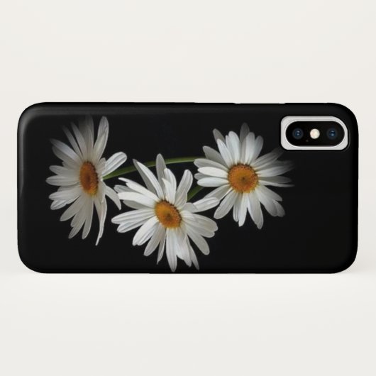 Trendy Daisy Floral Case-Mate iPhone Hülle (Rückseite (Horizontal))